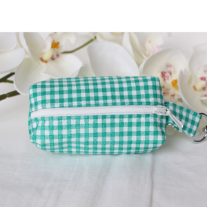 Hundekotbeutelspender Beutelspender Beutelhalter grün kariert