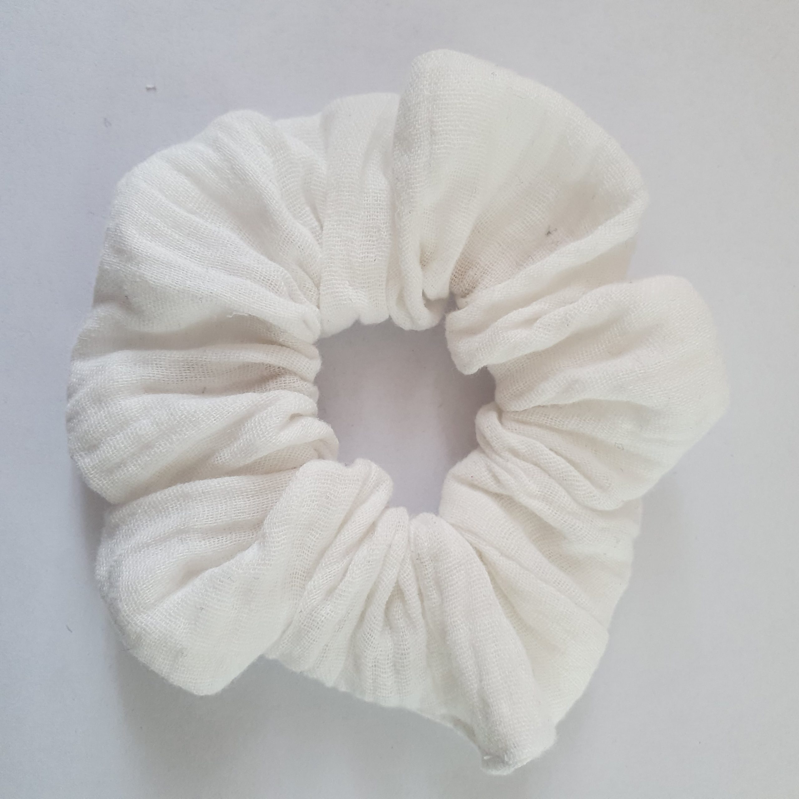 Scrunchie Haarband Haargummi creme