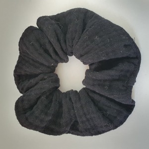 Scrunchie Haarband Haargummi schwarz